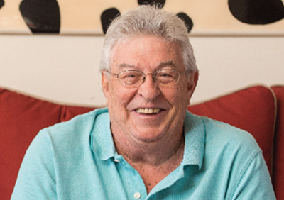 A picture of Gerard Izard smiling